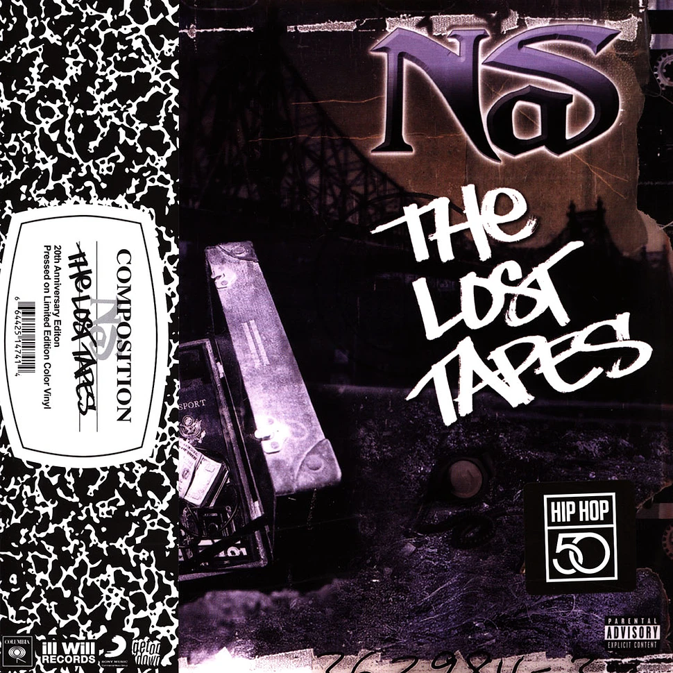 Nas - The Lost Tapes 20th Anniversary Purple Swirl & Smoke Vinyl Edition