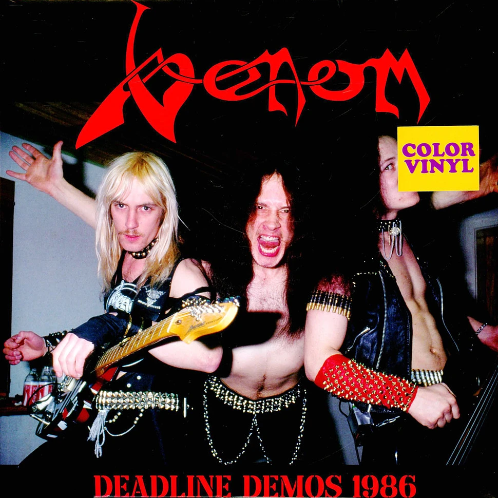 Venom - Deadline Demos 1986 Red Vinyl Edtion