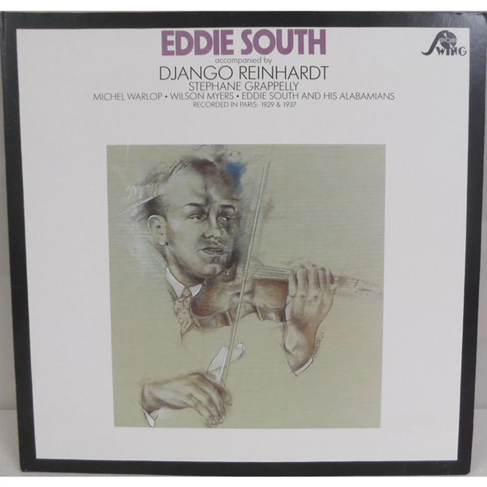 Eddie South Accompanied By Django Reinhardt Recorded In Paris: 1929   1937 Vinyl LP 1985 US Original HHV