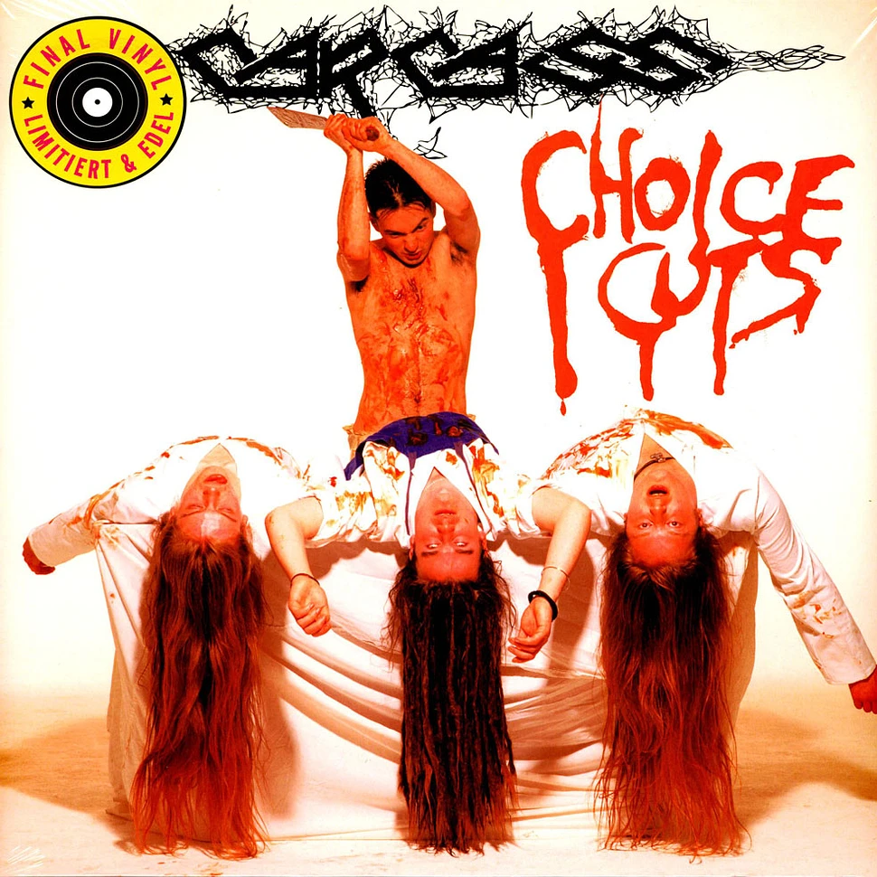 Carcass - Choice Cuts 25th Anniversary Limited White Vinyl Edition
