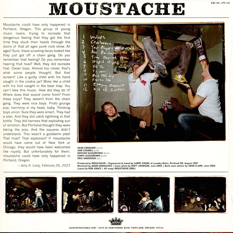 Moustache - Moustache Clear Vinyl Edtion
