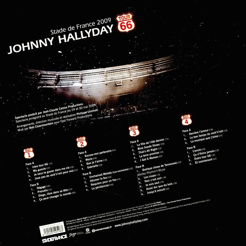 Johnny Hallyday - Tour 66