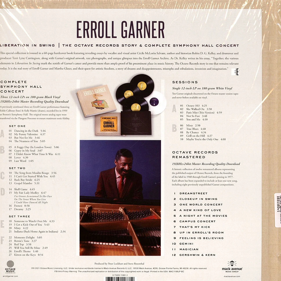 Erroll Garner - Liberation In Swing The Octav