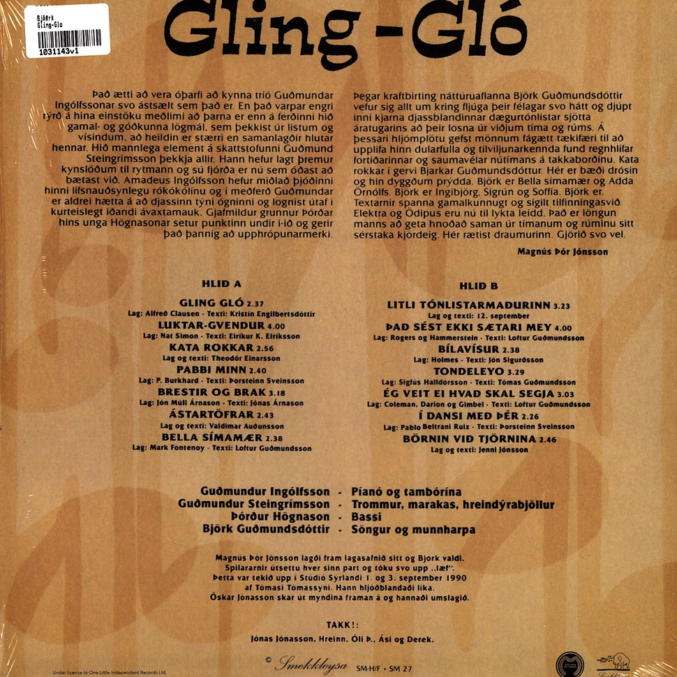 Björk - Gling-Glo