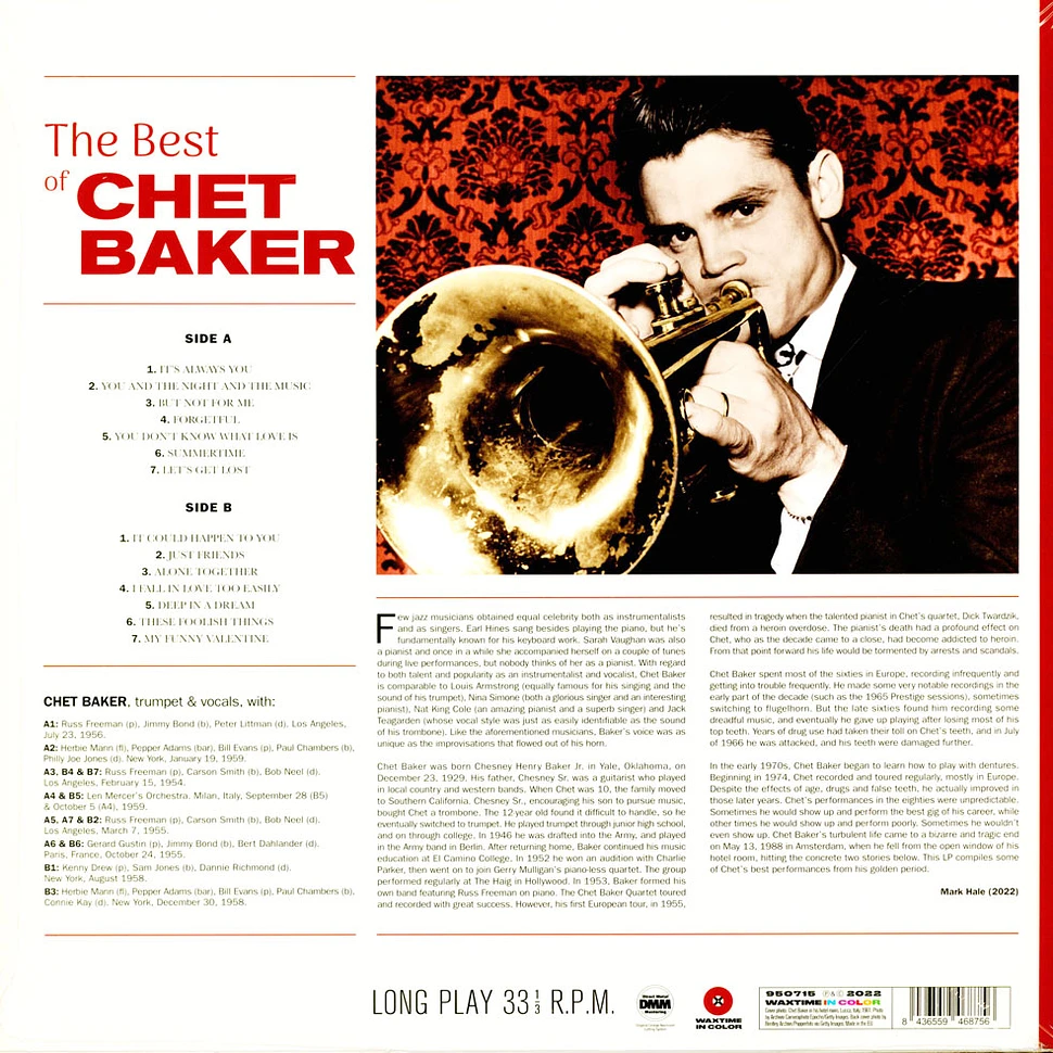 Chet Baker - The Best Of Chet Baker