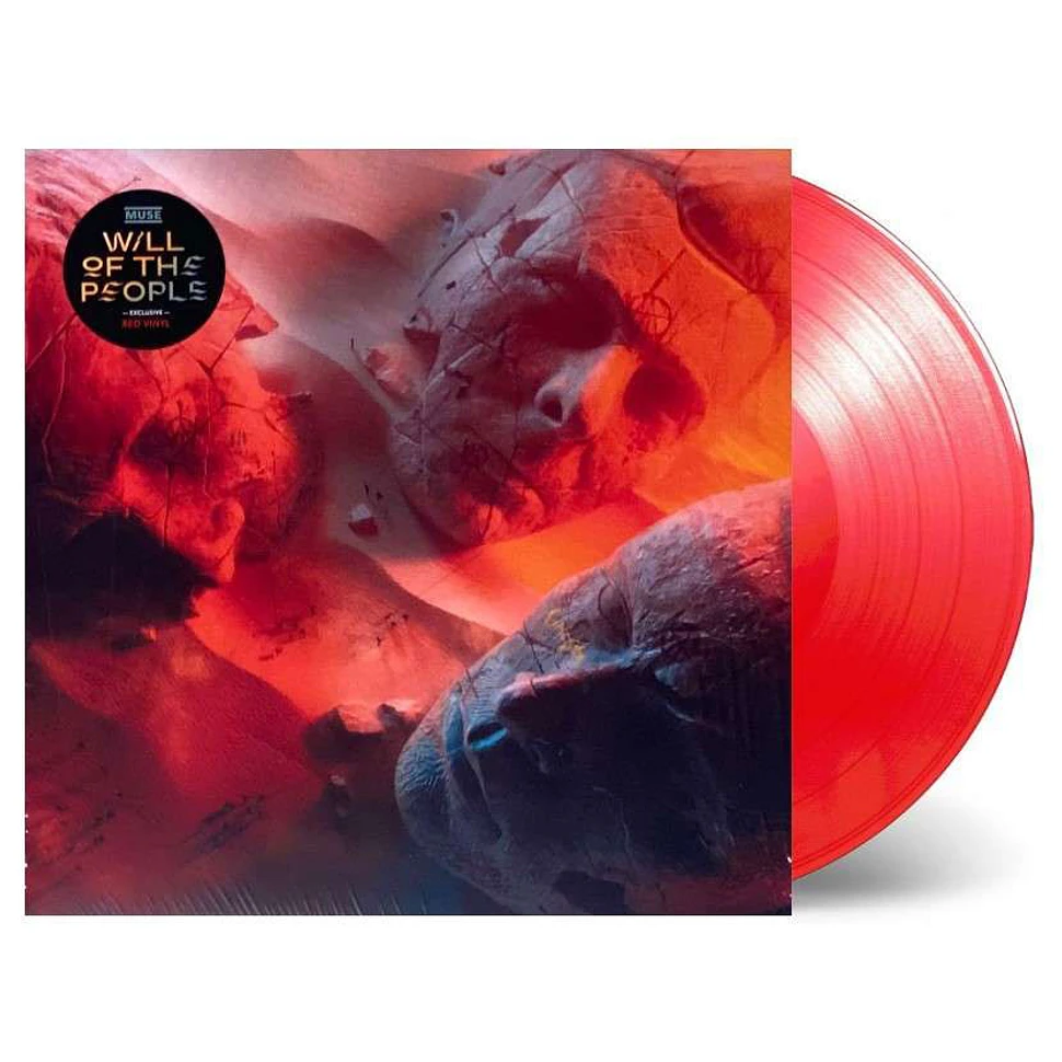Muse - Will Of The People Red Vinyl Edition