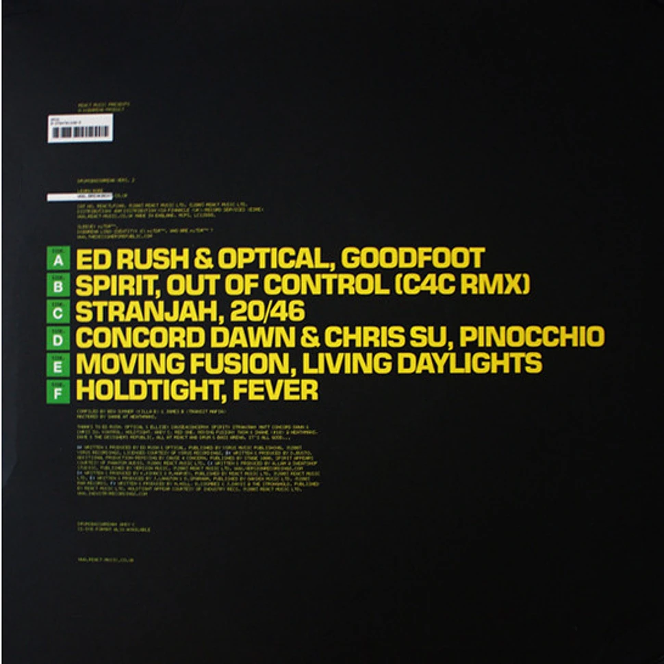 V.A. Drum & Bass Arena Vol. 2 Vinyl 3x12" 2003 UK Original HHV