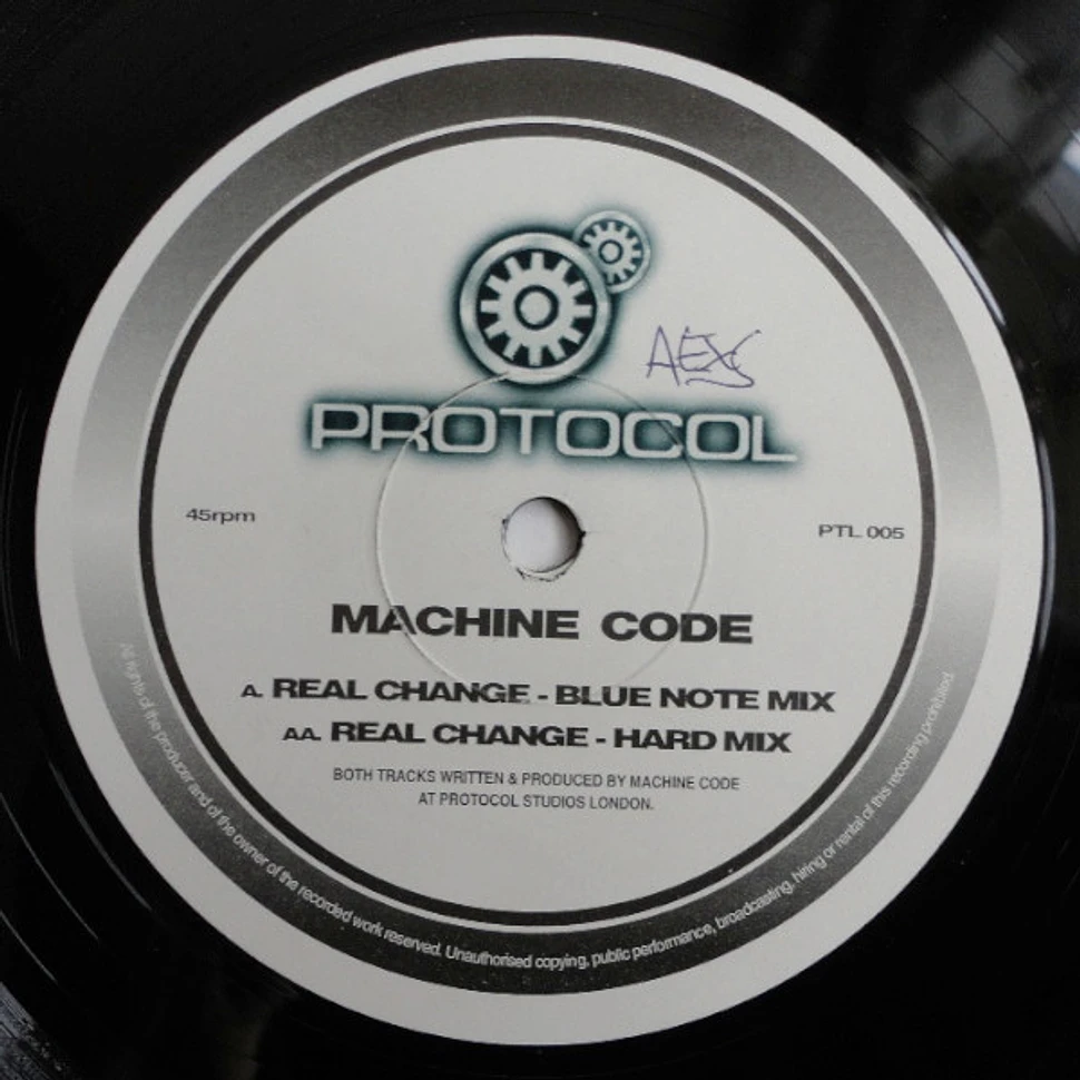 Machine Code - Real Change