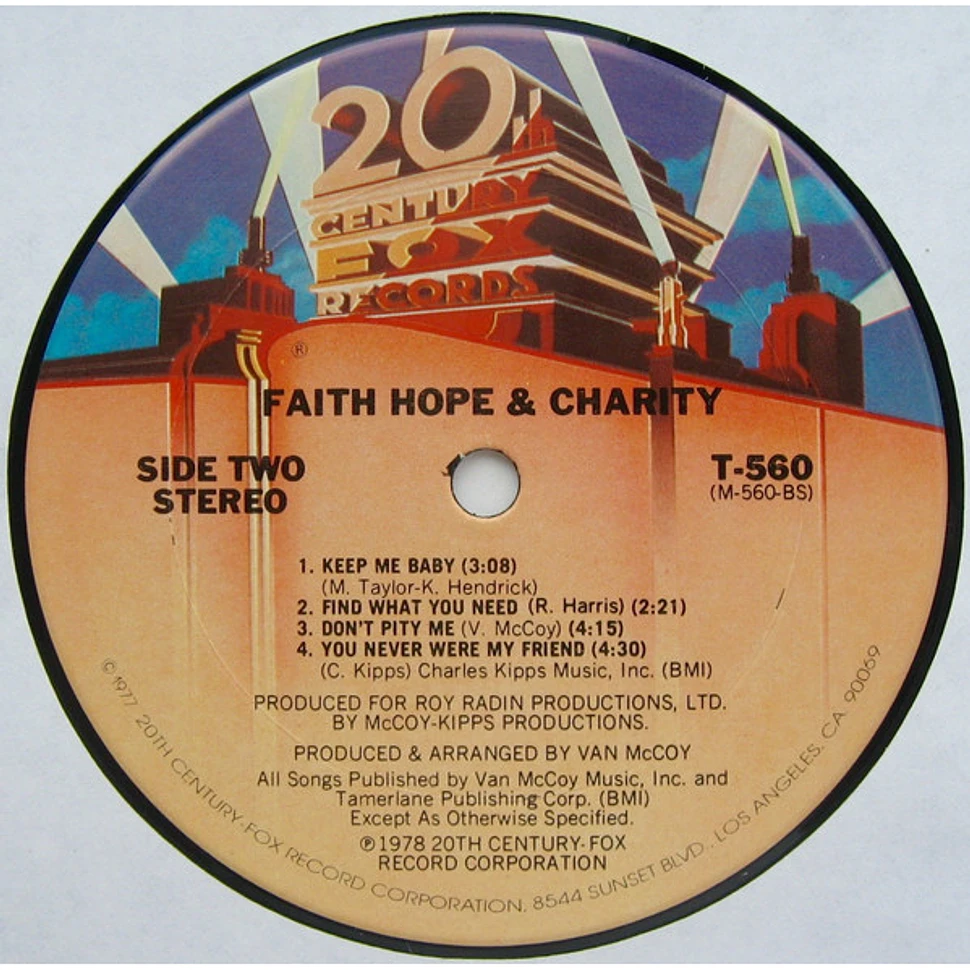 Faith, Hope & Charity - Faith Hope & Charity