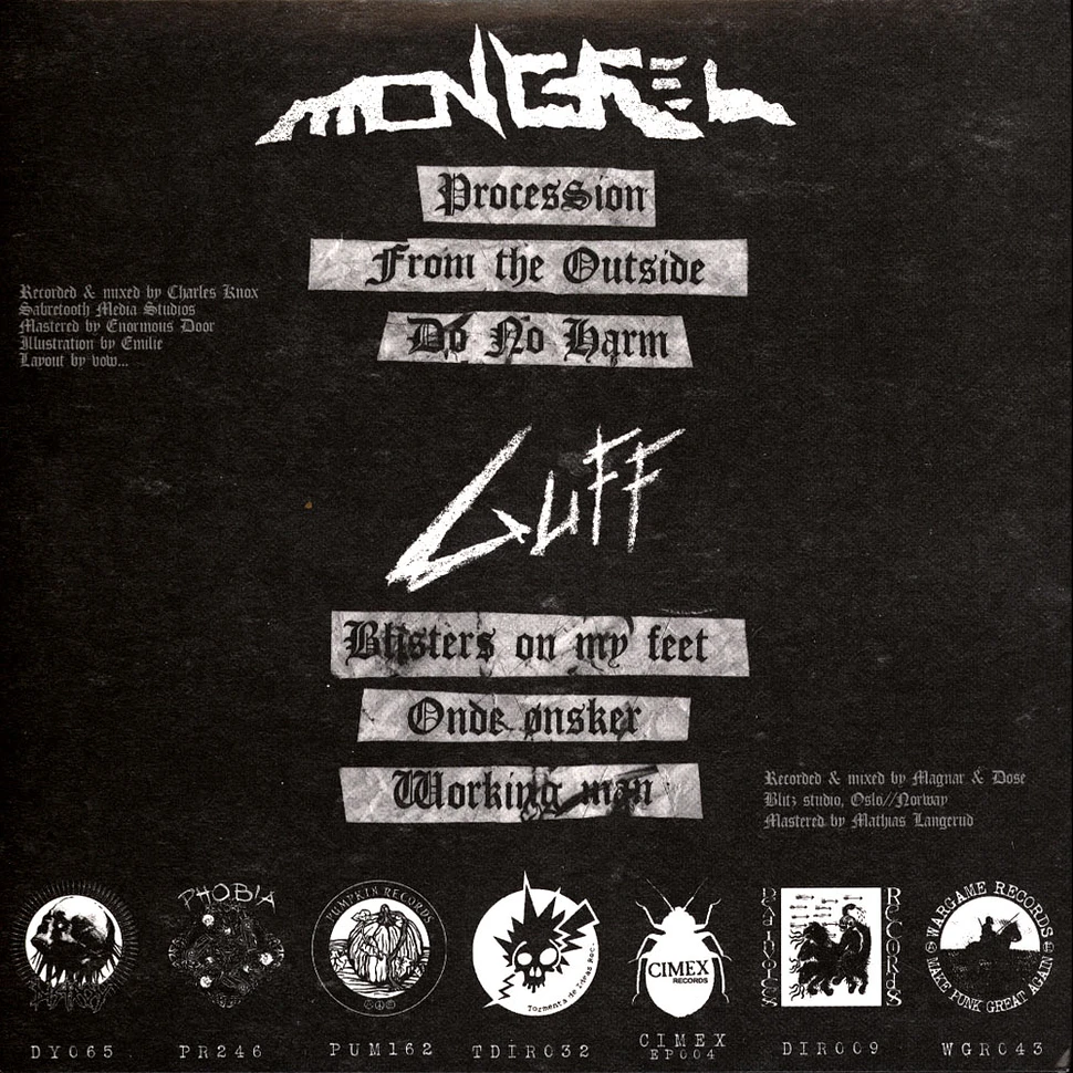 Mongrel / Guff - Split