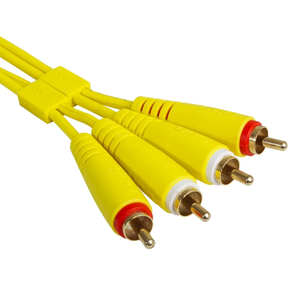 UDG - Ultimate Audio Cable Set RCA - RCA Yellow Straight 1,5m