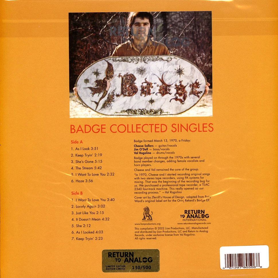 Badge - Collected Singles