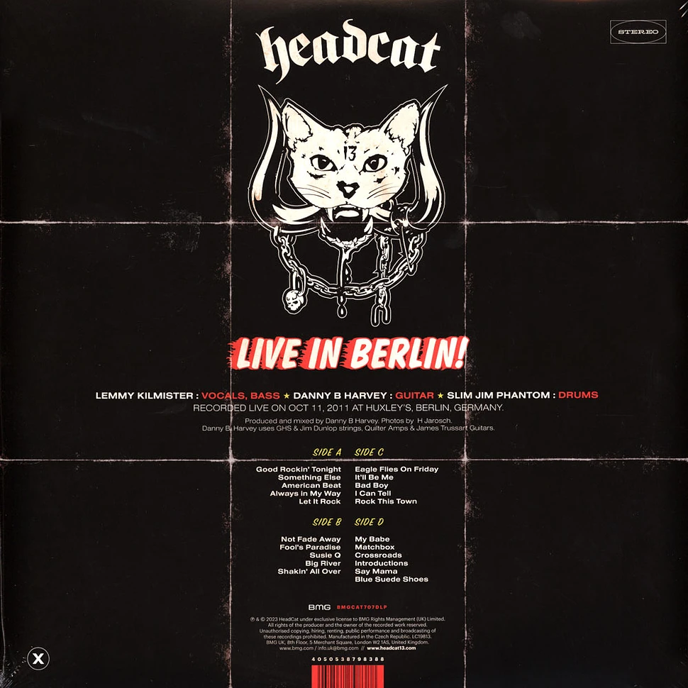 Headcat - Live In Berlin!