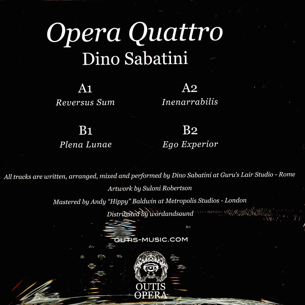 Dino Sabatini - Opera Quattro