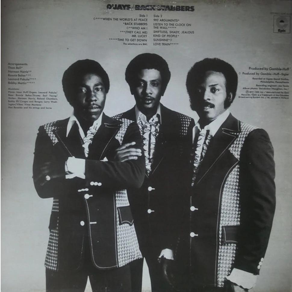 The O'Jays - Back Stabbers