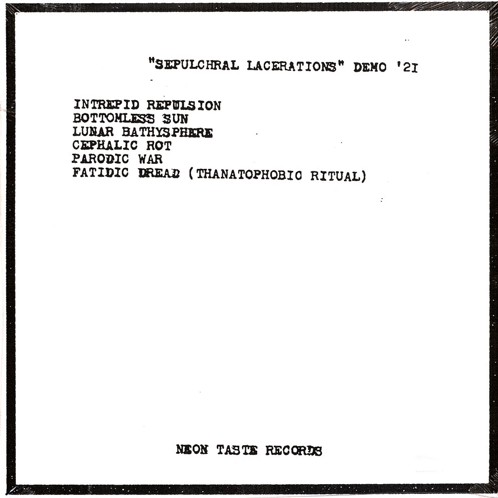 Hedonist - Sepulchral Lacerations Demo