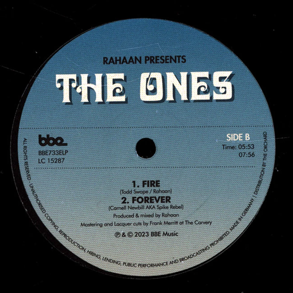 Rahaan - We Are The Ones / Fire / Forever