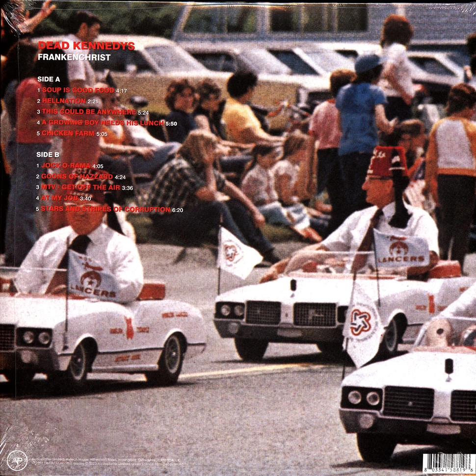 Dead Kennedys - Frankenchrist Blue Vinyl Edition - Vinyl LP - 1985 - EU ...