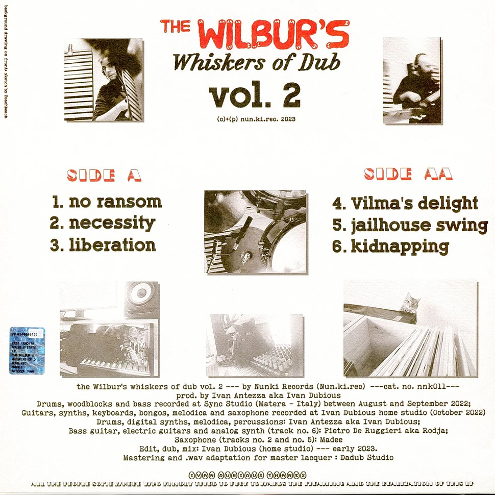 The Wilbur's - Whiskers Of Dub Volume 2