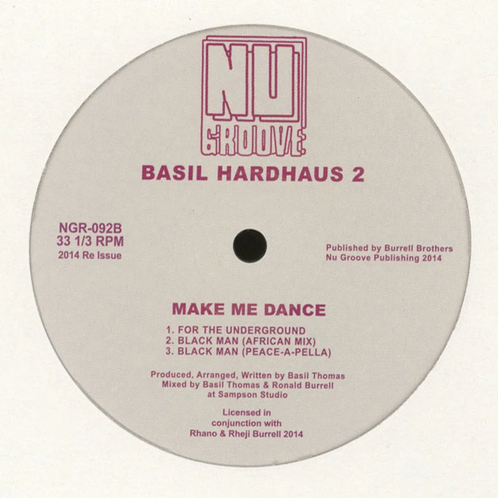 Basil Hardhaus Make Me Dance Vinyl 12