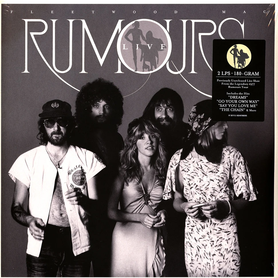 Fleetwood Mac - Rumours Live Black Vinyl Edition