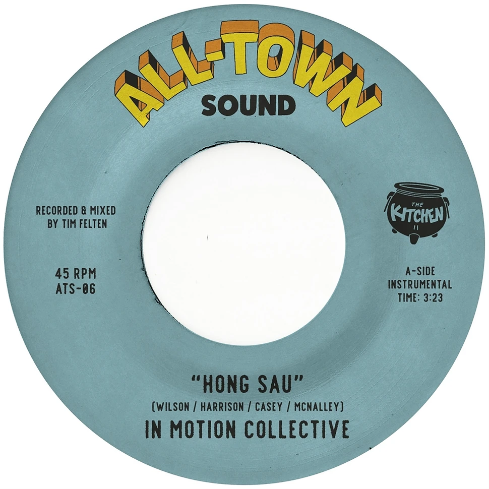 In Motion Collective - Hong Sau / Elephant Walk Natural With Black Swirl Vinyl Edition
