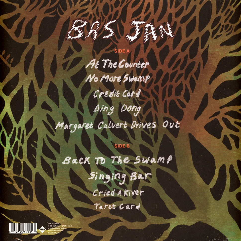 Bas Jan - Back To The Swamp Orange Crush Vinyl Edition