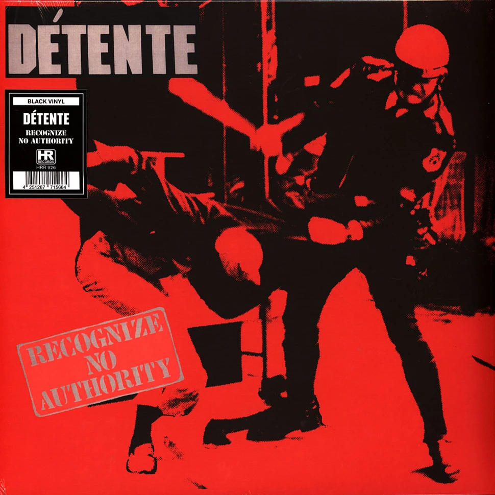 Detente - Recognize No Authority Black Vinyl Edition