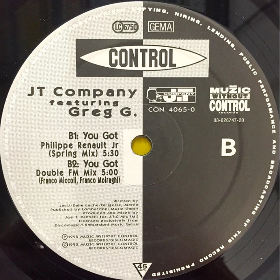 JT Company - You Got
