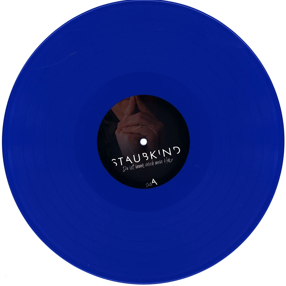 Staubkind - Da Ist Immer Noch Mein Herz Blue Vinyl Edition