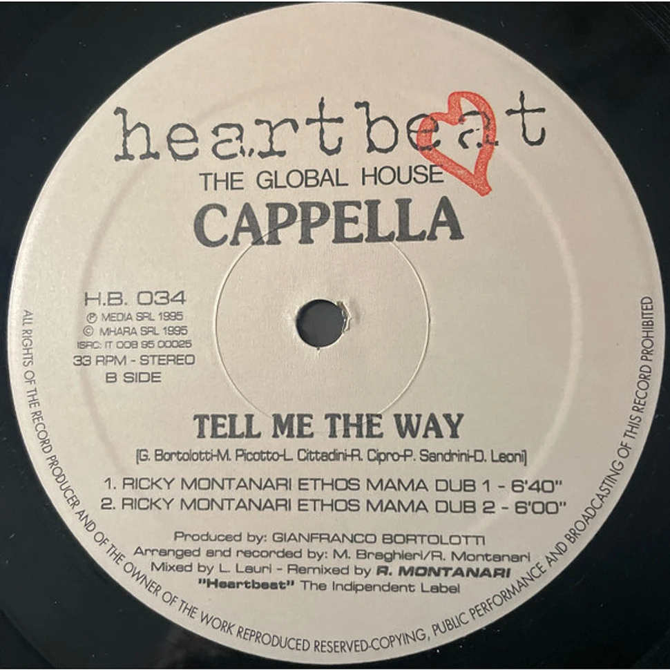 Cappella - Tell Me The Way