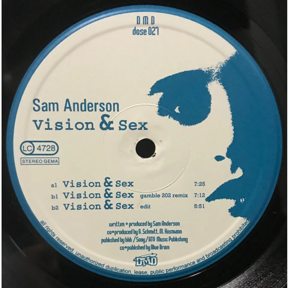 Sam Anderson - Vision & Sex