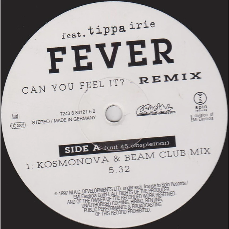 Fever Feat. Tippa Irie - Can You Feel It? Remix