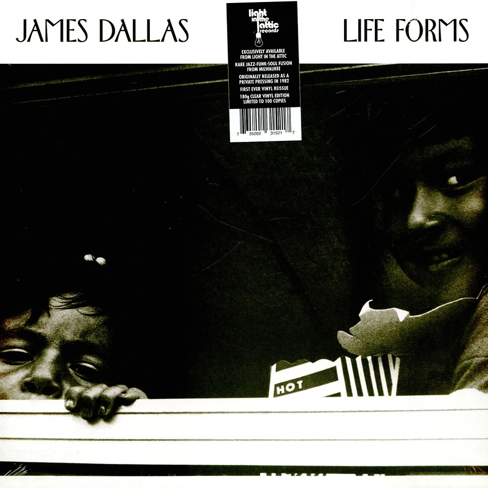 James Dallas - Life Forms Clear Vinyl Edition