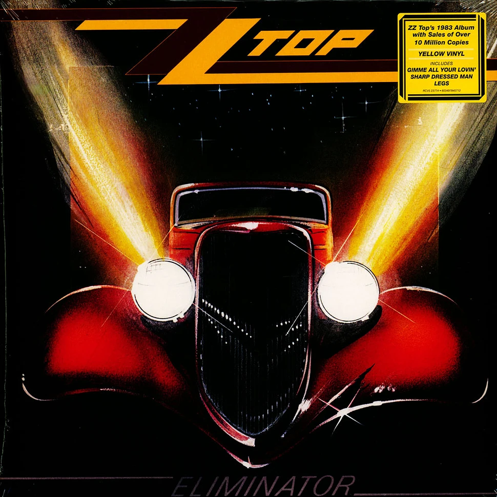 ZZ Top Eliminator Vinyl LP 2020 EU Reissue HHV