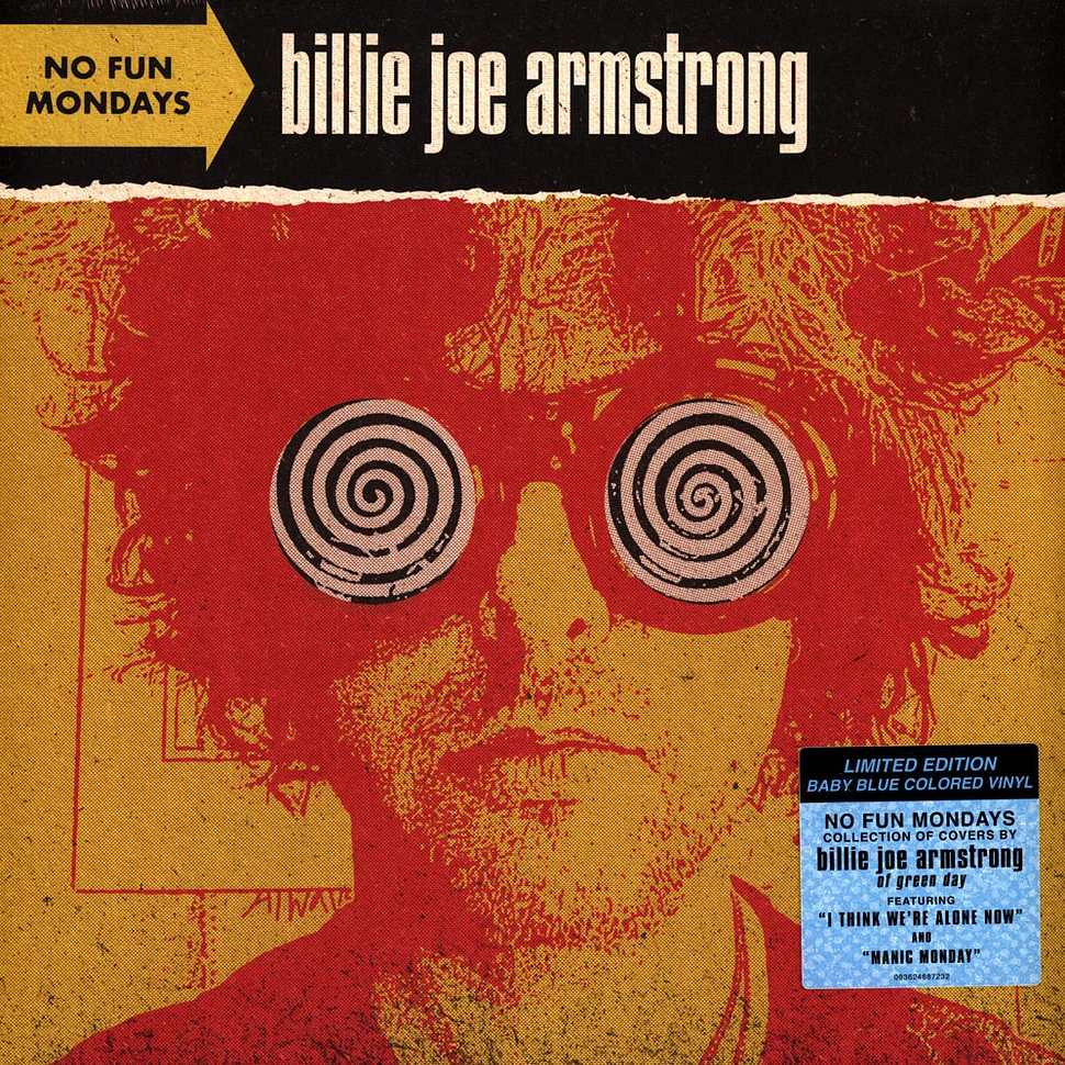 Billie Armstrong - No Fun Mondays Baby Blue Vinyl Edition