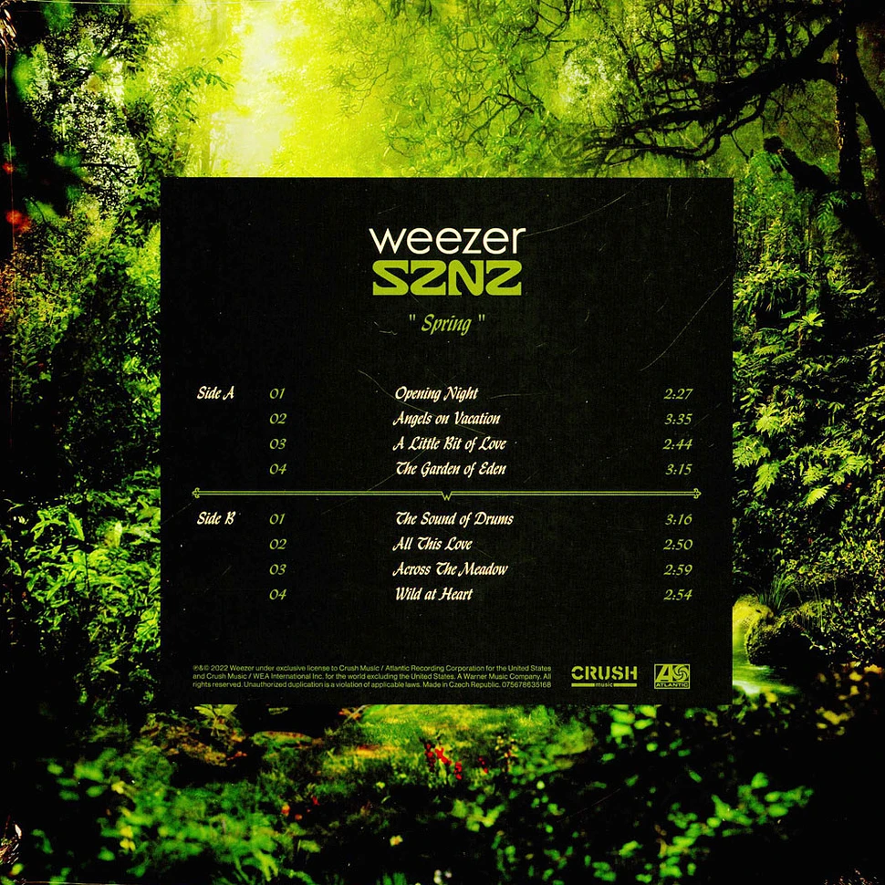 Weezer - Sznz:Spring Glow In The Dark Vinyl Edition
