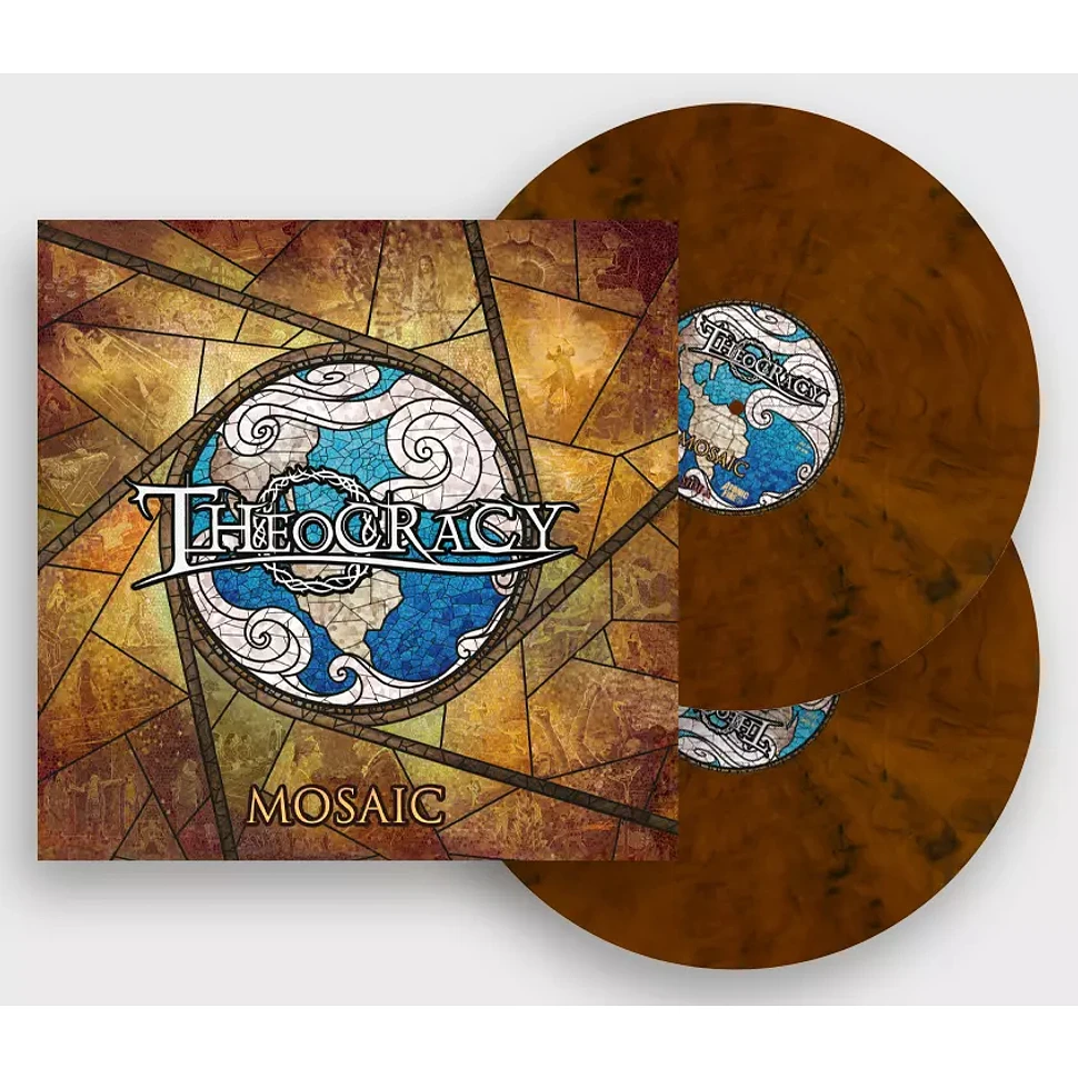 Theocracy - Mosaic Orange Black Dust Vinyl Edition