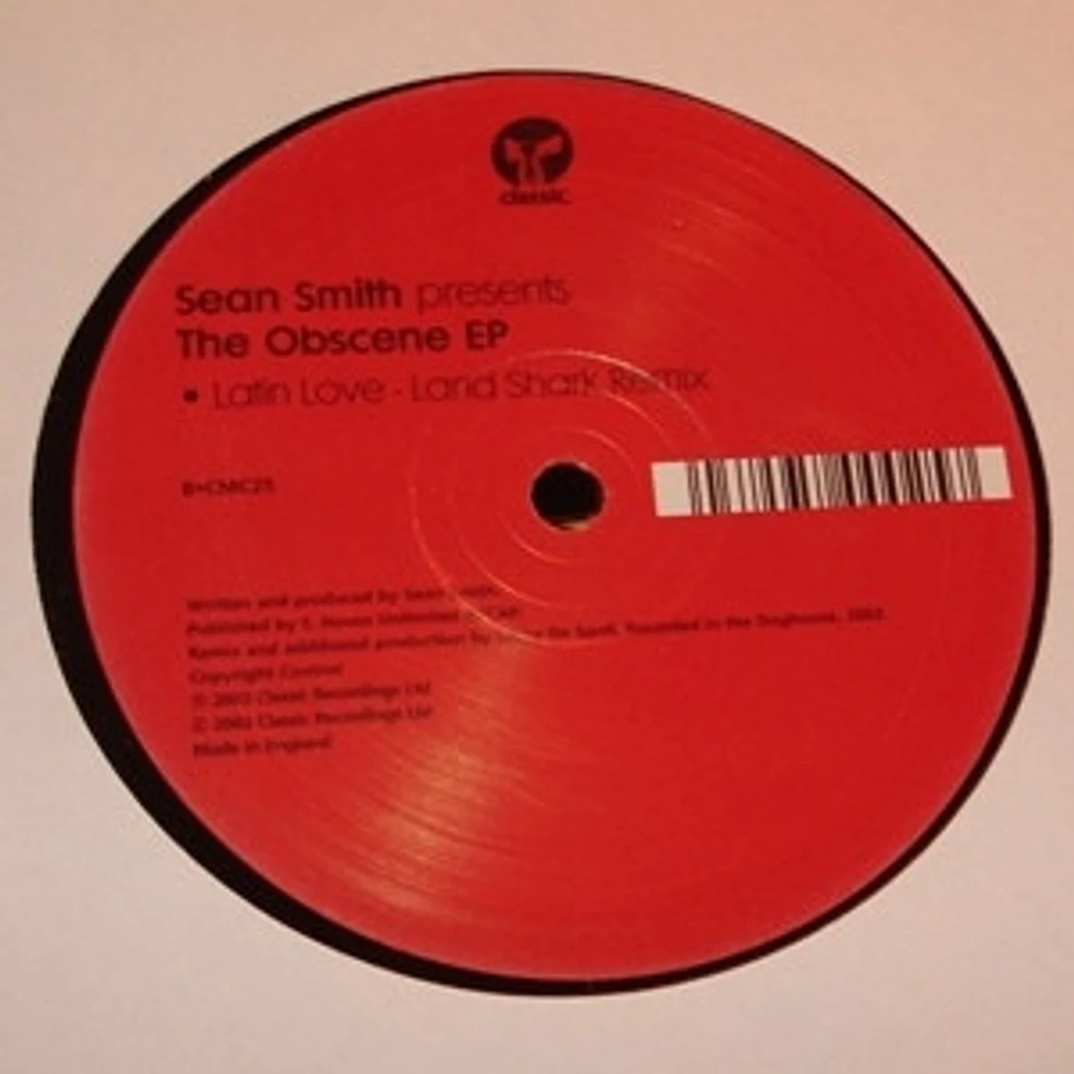 Sean Smith - The Obscene EP