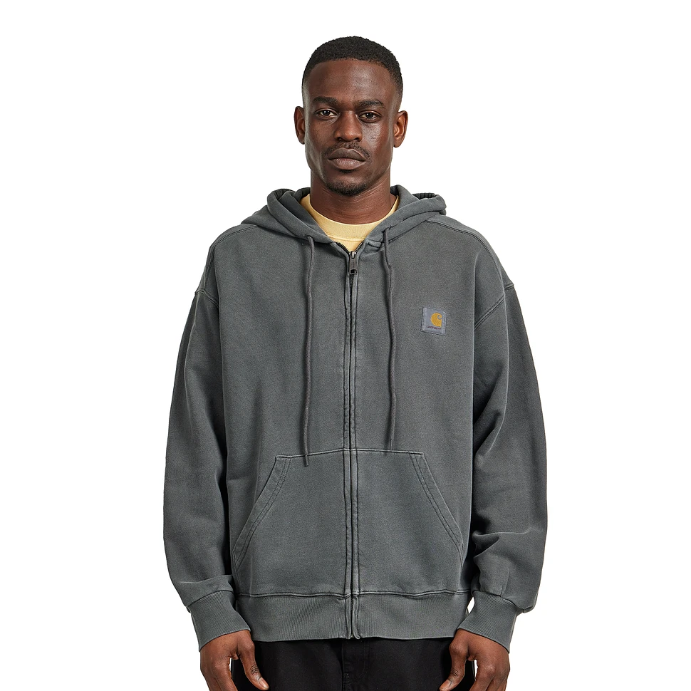 Carhartt WIP - Hooded Nelson Jacket (Charcoal Garment Dyed