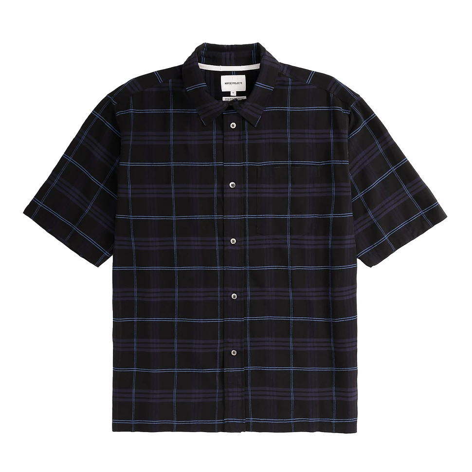 Norse Projects - Ivan Relaxed Textured Check SS Shirt