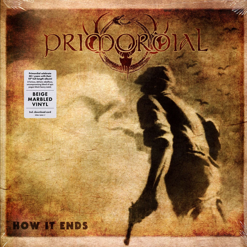 Primordial - How It Ends Beige Marbled Vinyl Edition