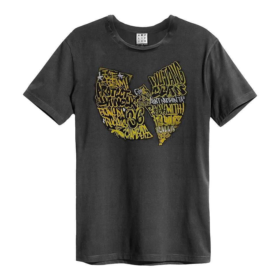 Wu-Tang Clan - Graffiti Logo T-Shirt (Charcoal) | HHV