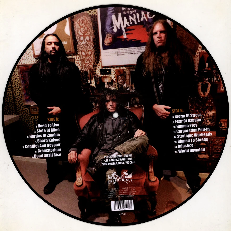 Terrorizer - Live Commando Picture Disc Edition