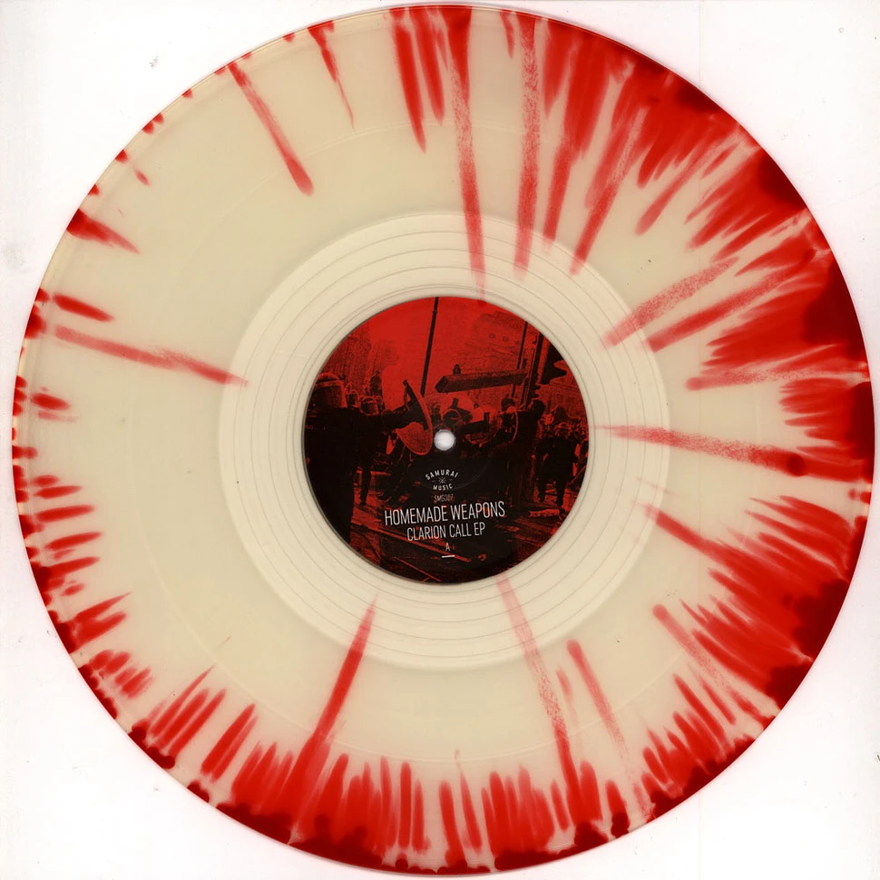 Homemade Weapons - Clarion Call Ep Red & Clear Splatter Vinyl 2023 ...