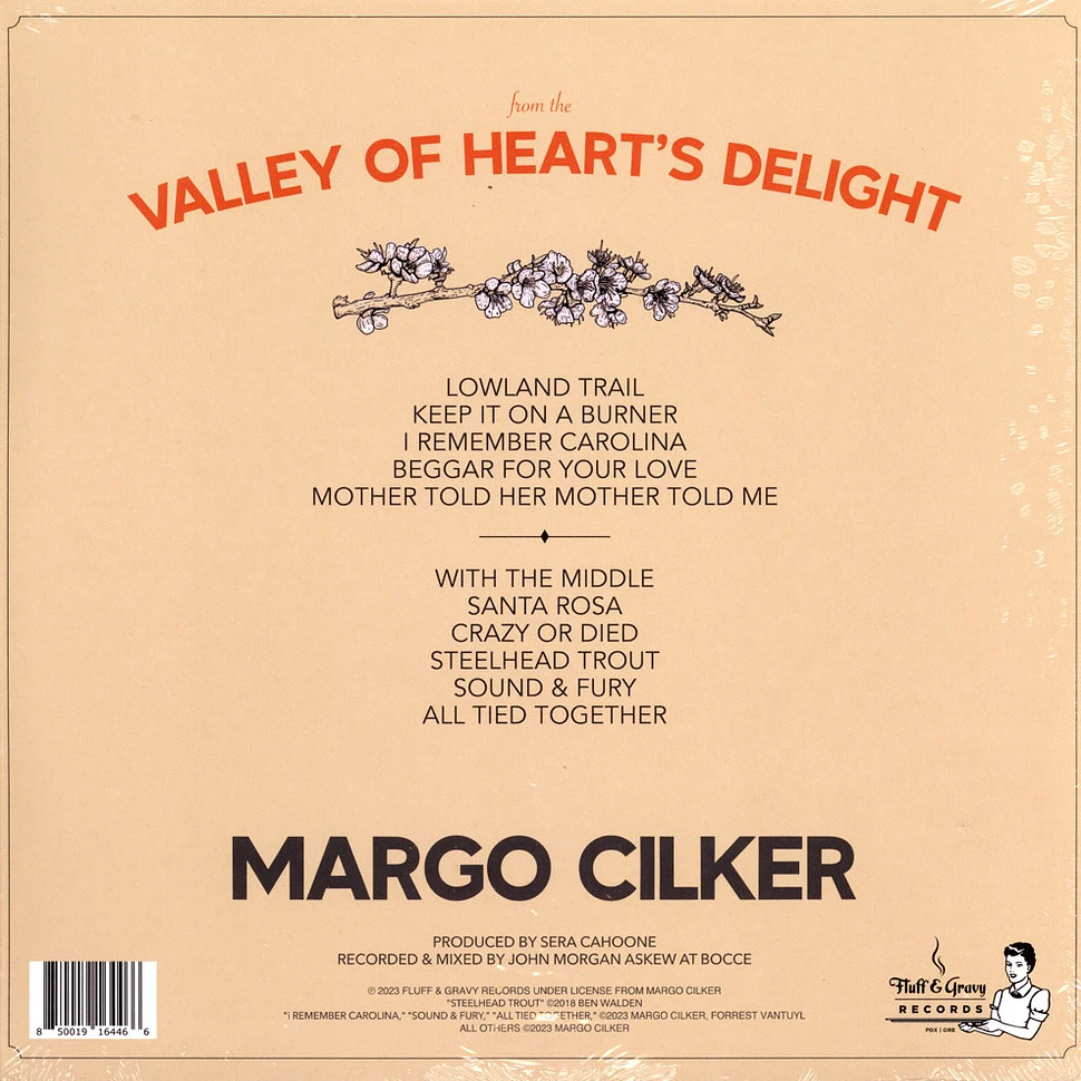 Margo Cilker - Valley Of Heart's Delight