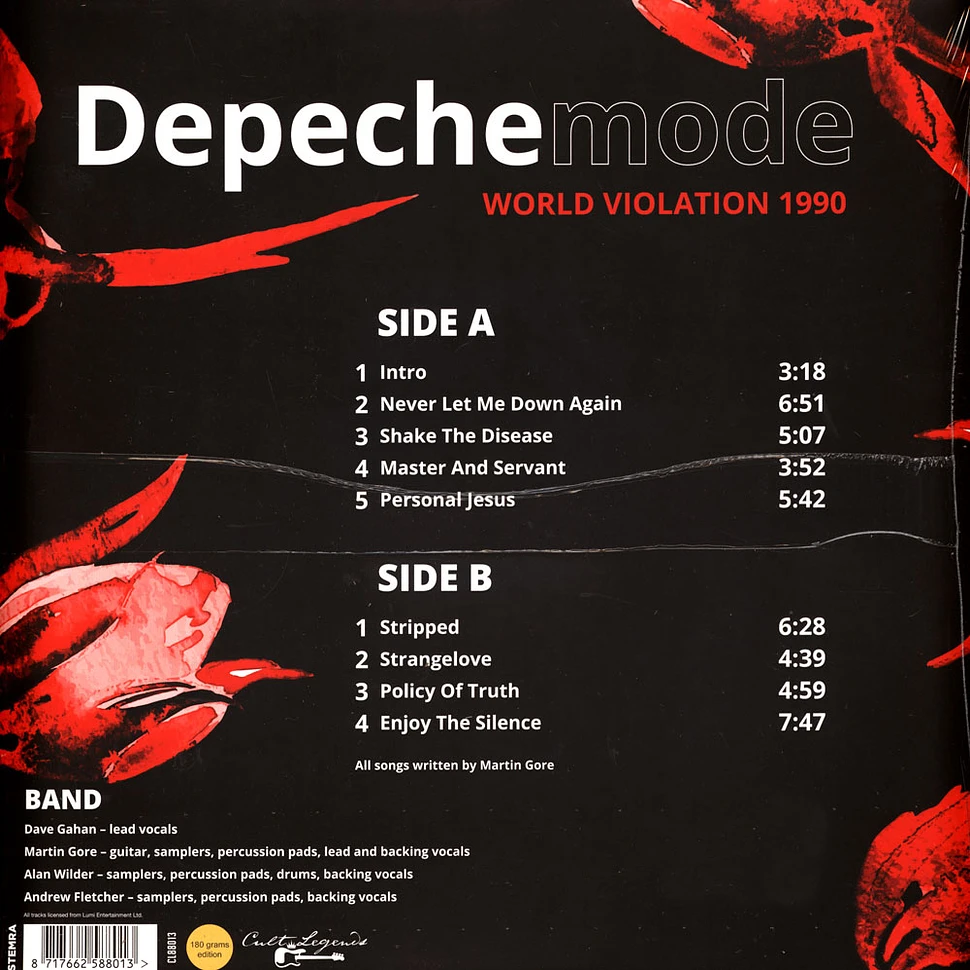 Depeche Mode - World Violation 1990