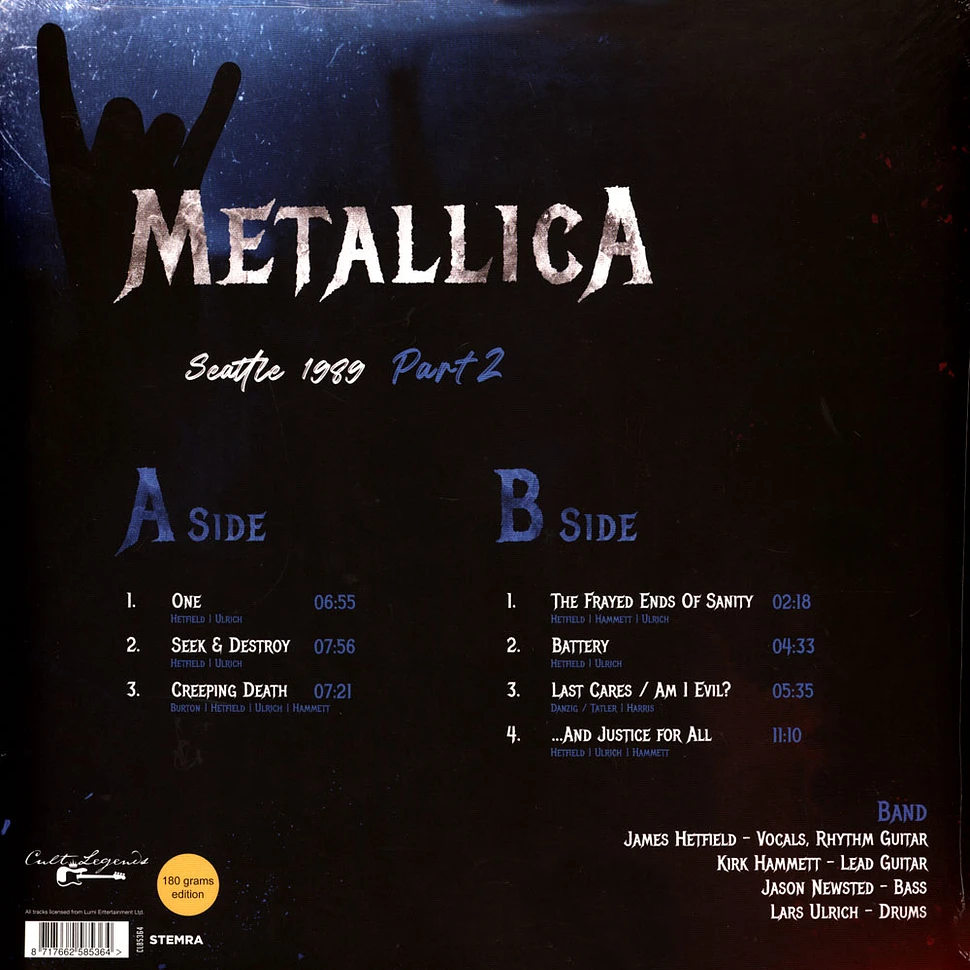Metallica - Seattle 1989 Part 2
