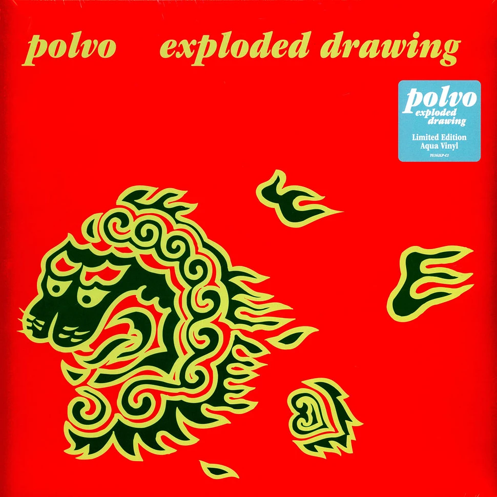 Polvo - Exploded Drawing Opaque Aqua Vinyl Edition