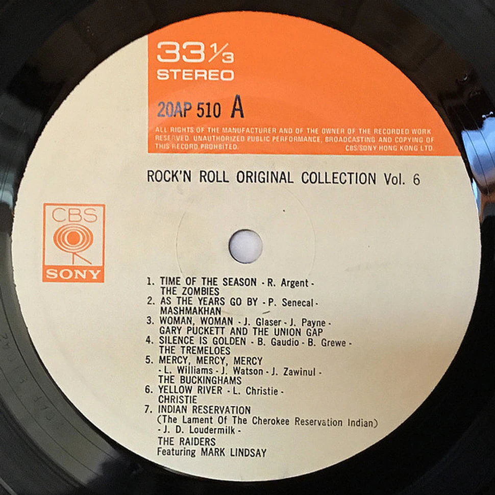 V.A. - Rock'n Roll Original Collection vol.6